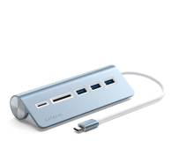 Satechi Aluminium - hub USB-C (czytnik kart micro/SD, 3x USB-A) - 1358242 - zdjęcie 1
